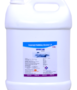 ADVITA LIFESCIENCES SPIRIT-AD 70% ISO PROPYL ALCOHOL I.P. GRADE 5 LITRE