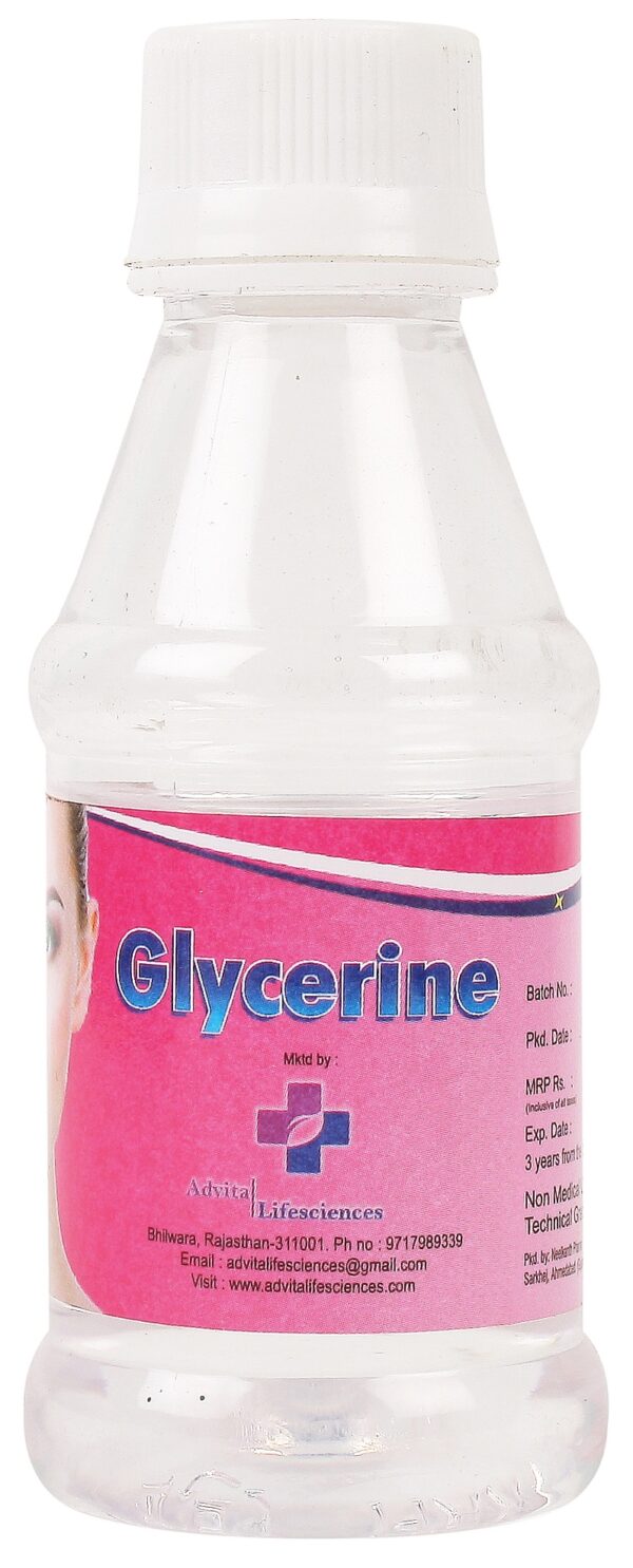 400gm Liquid Pure Glycerin at Rs 75.00/bottle, Skin Care Glycerin in  Ulhasnagar