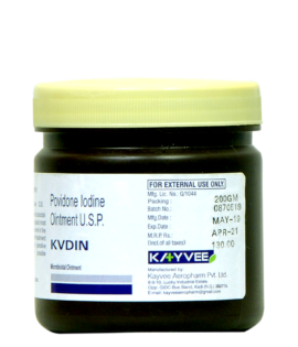 Advita Lifesciences Kvdin 5% Povidone Iodine Ointment U.S.P. Grade