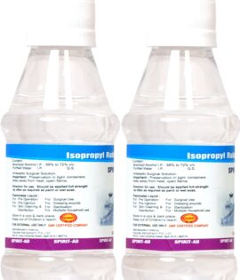 ADVITA LIFESCIENCES SPIRIT-AD 70% ISO PROPYL ALCOHOL I.P. GRADE 100 ML X 2 PACK OF 2 200ML