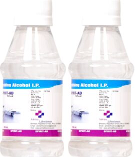 ADVITA LIFESCIENCES SPIRIT-AD 70% ISO PROPYL ALCOHOL I.P. GRADE 100 ML X 2 PACK OF 2 200ML